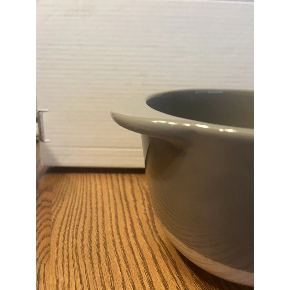 Mix It Up Red & White Stoneware Mixing Bowl 5-1/4